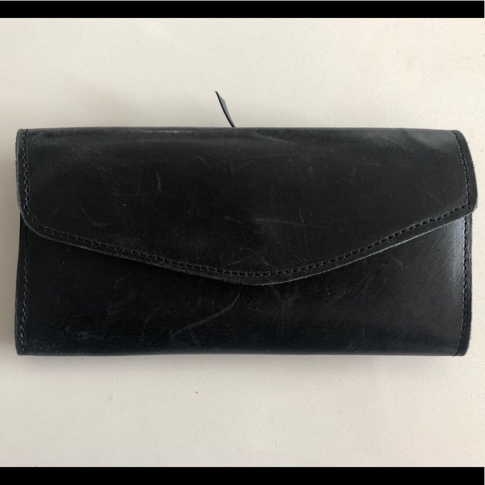ABLE Handmade Leather Wallet w/ Removable Pouch